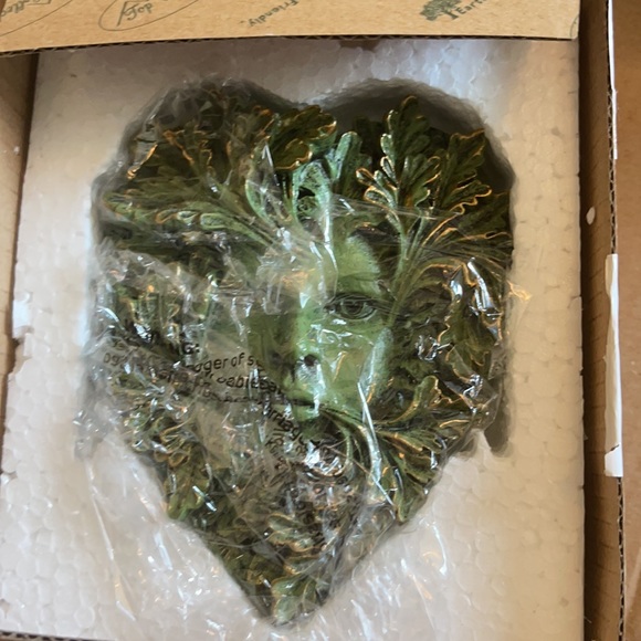 Greenman, Mistress, Primavera  art wall plaque - Picture 8 of 14